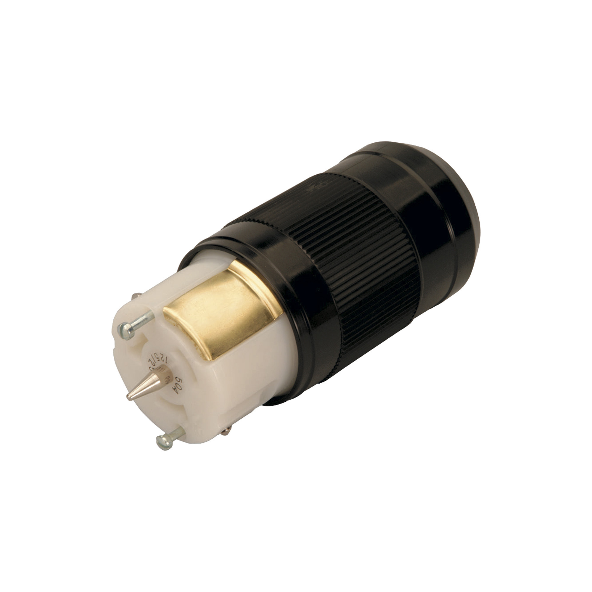 Reliance Generator Cord Connector Plug, 50 Amps, 125/250 Volts, Model# L550C